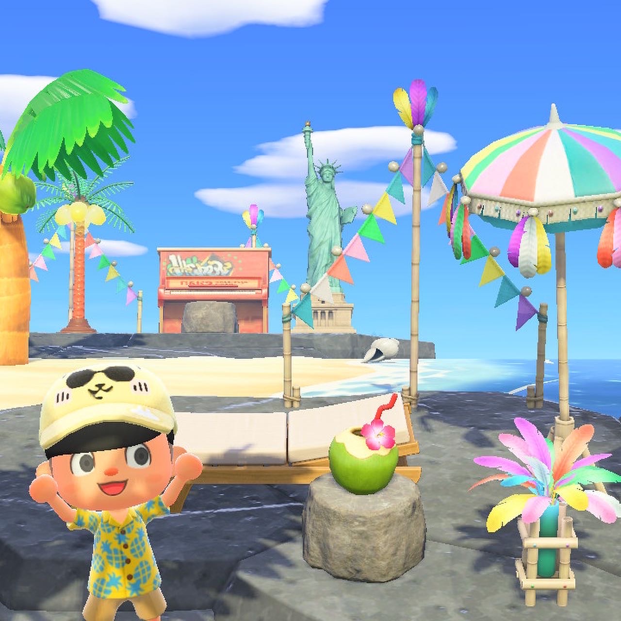 うさぎキャップ