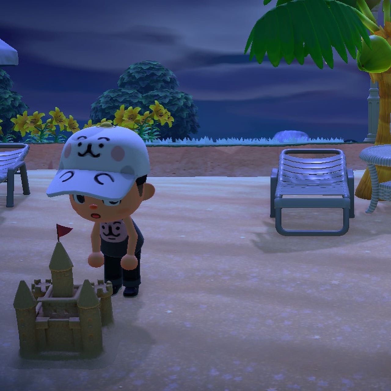 ちみもキャップ（ぶち）