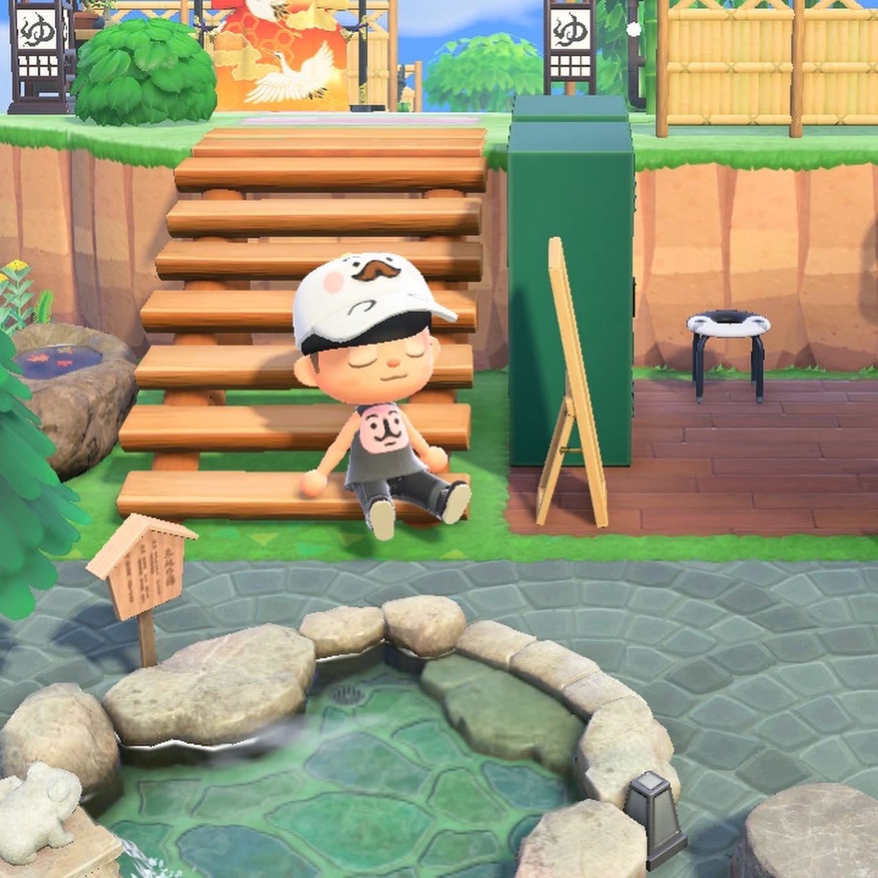 ちみもキャップ（ヒゲ）