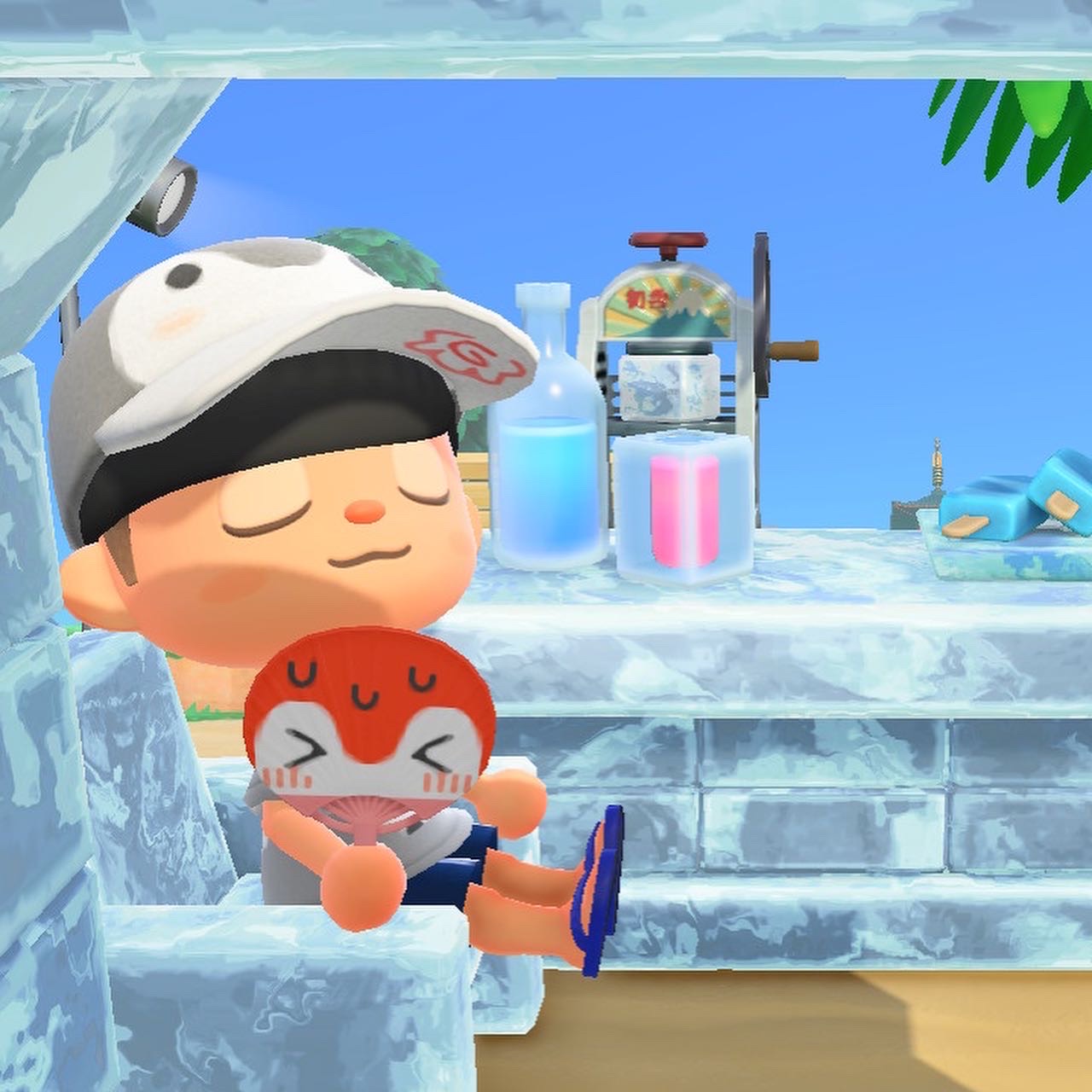 あついコウペンちゃん団扇