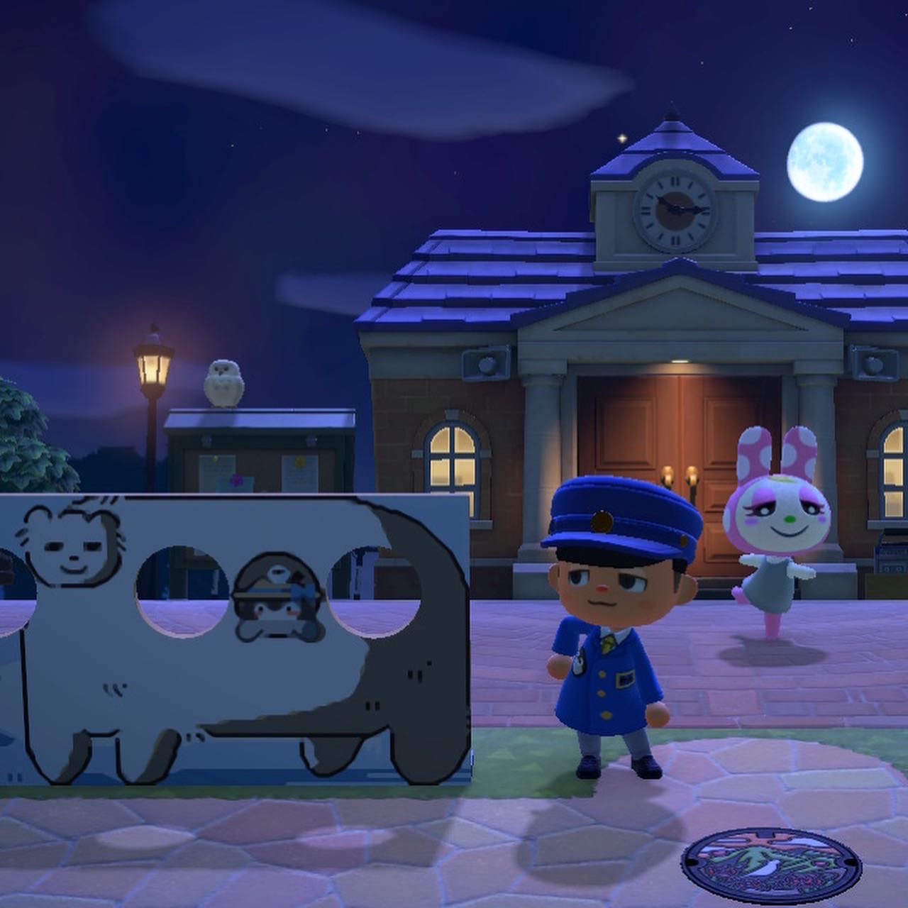 駅長コウペンちゃんユニ