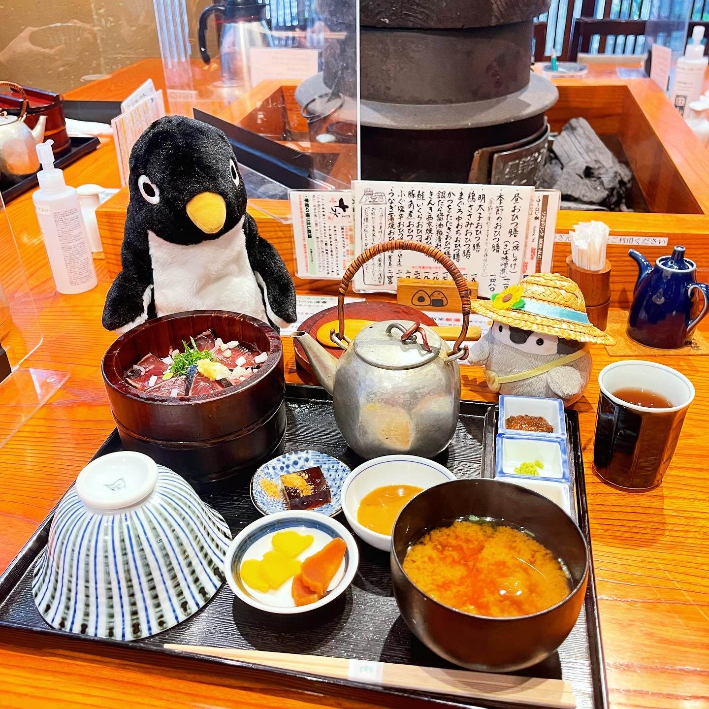 おひつ膳 田んぼ